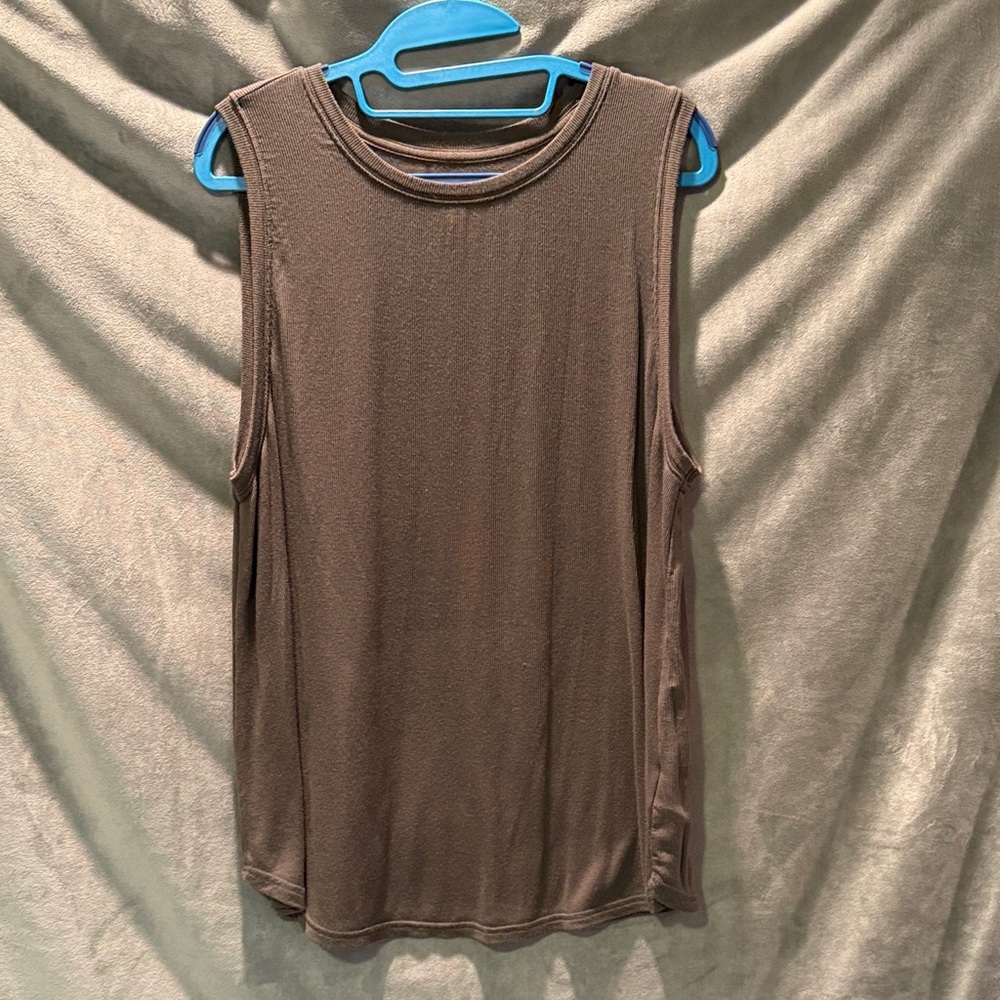 Thread & Supply Olive Green Sleeveless Top